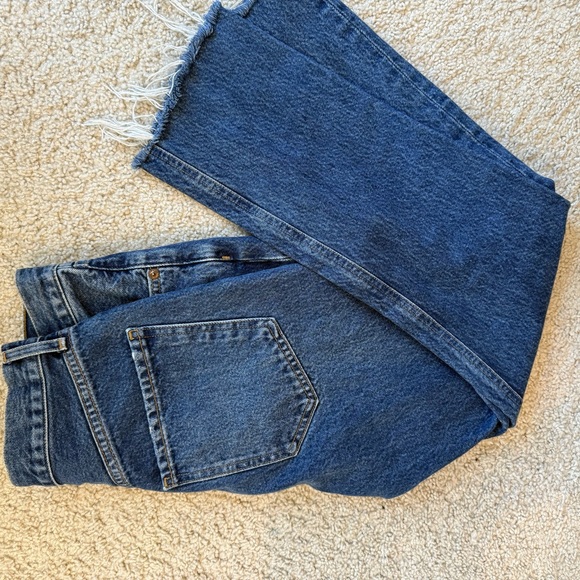 Agolde High Rise Blue Jeans Versatile Style - Picture 2 of 6